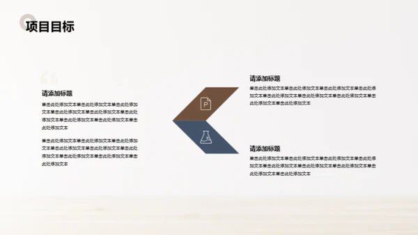 棕色商务简约风项目工作总结汇报PPT模板