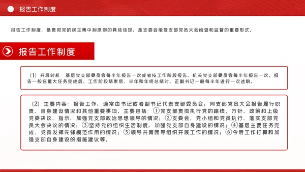 党支部七项组织生活制度落实规范党课PPT