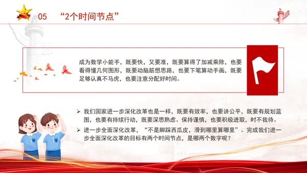 小学红领巾少先队员学习二十届三中全会主题班会ppt