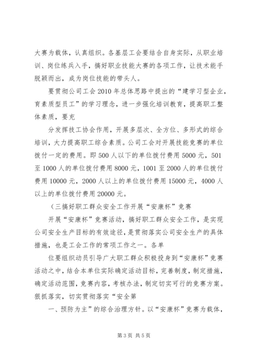 节能降耗劳动竞赛活动方案(精).docx