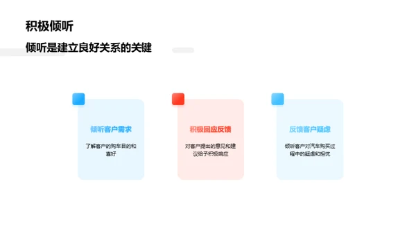 汽车销售的艺术策略