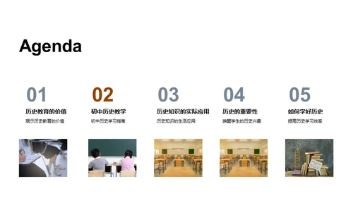初中历史课探秘