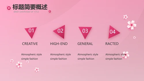 粉色唯美关爱女性健康讲座PPT