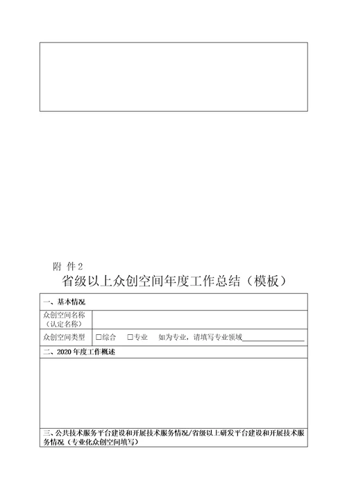 河南省级科技企业孵化器年度工作总结、省级以上众创空间年度工作总结模板