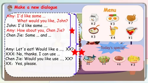 Unit 5 Dinner’s ready-B Let's talk 课件(共41张PPT)