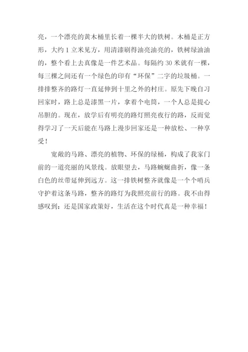 门前的风景作文.docx