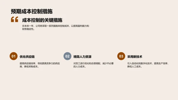 202X财务报告总结PPT模板