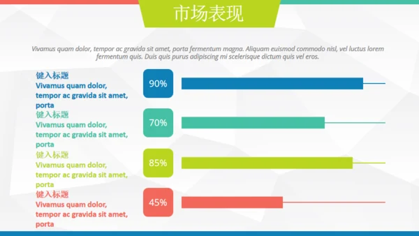 欧美低面商务汇报通用PPT模板