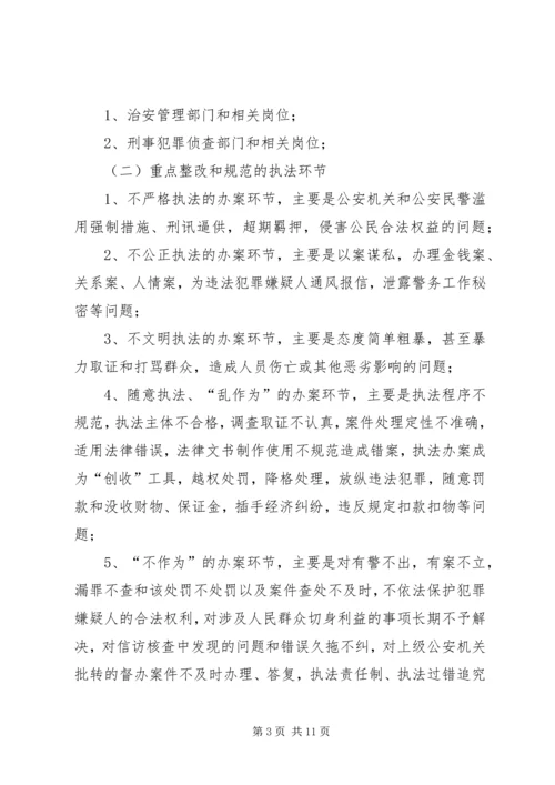 规范执法行为,促进执法公正专项活动方案 (5).docx