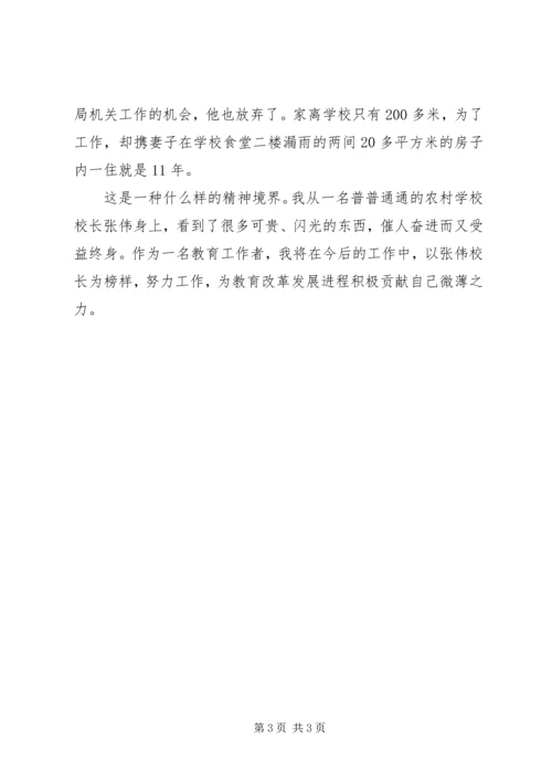 学习张伟校长心得体会2[样例5].docx