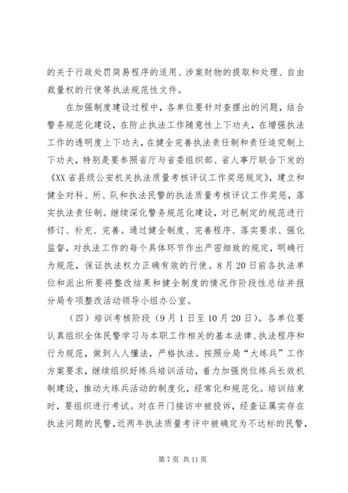 规范执法行为,促进执法公正专项活动方案 (5).docx