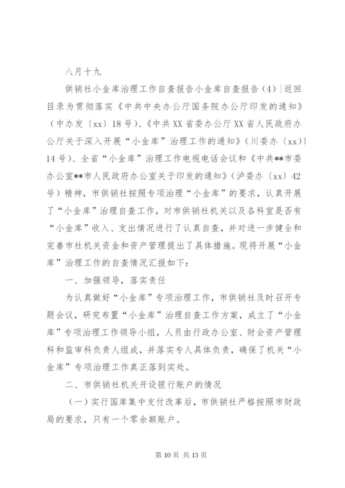 小金库自查报告4篇.docx