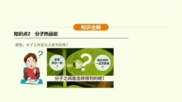 人教版 初中物理 九年级全册 第十三章 内能 13.1 分子热运动课件（35页ppt）