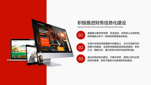 财务分析工作报告通用PPT模板