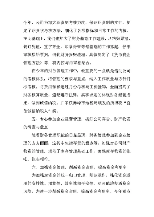 出纳个人年度总结报告范文