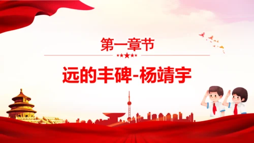 历史英雄人物的故事爱国主义教育通用PPT课件模板