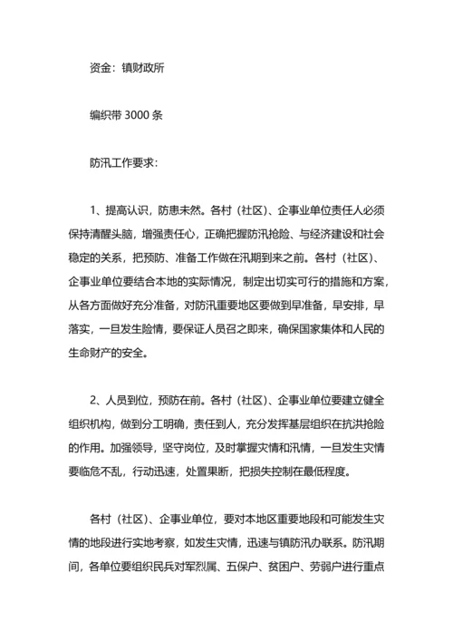 洞台小学防汛工作预案.docx