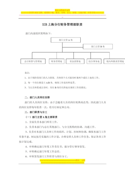 财务管理部职责介绍.docx