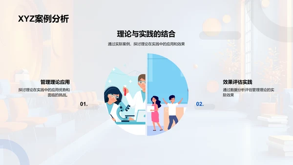 管理学实践教程PPT模板