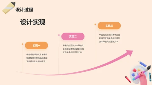 彩色创意美术系毕业答辩PPT