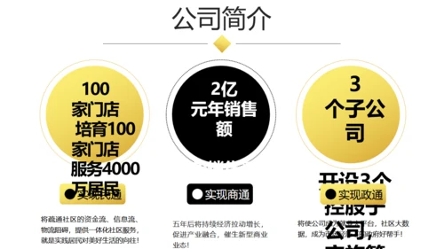 大气商业融资创业计划书商务通用PPT模板