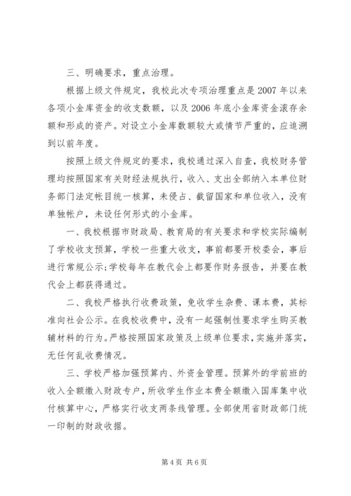 学校小金库自查报告范文.docx