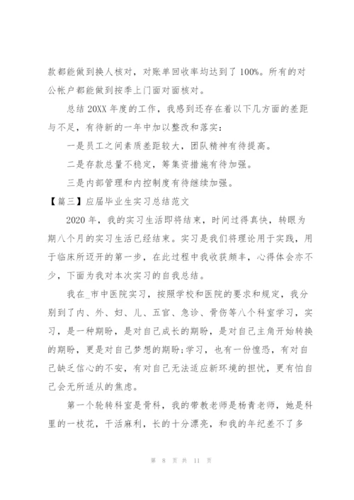 应届毕业生实习总结范文3篇.docx