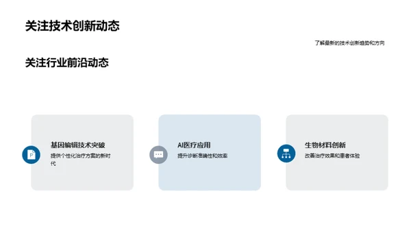 生物医疗技术创新分享