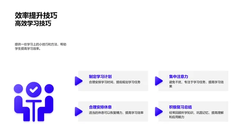 学期学习指引PPT模板