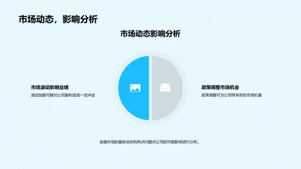 季度金融工作汇报PPT模板