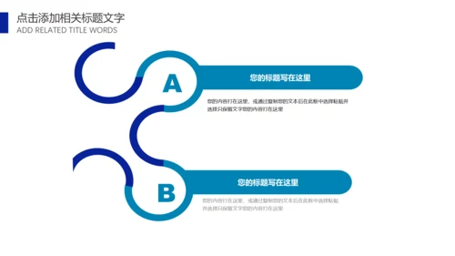 蓝色简约企业员工素质培训通用PPT模板