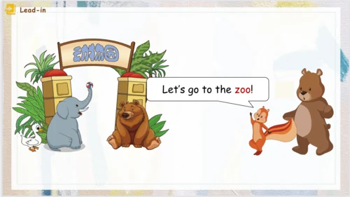Unit 4 We love animals B Let's learn & Let's do 课件