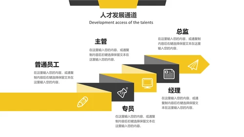 公司企业招聘竞聘通用PPT模板