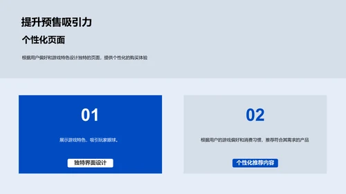 游戏预售营销策划PPT模板