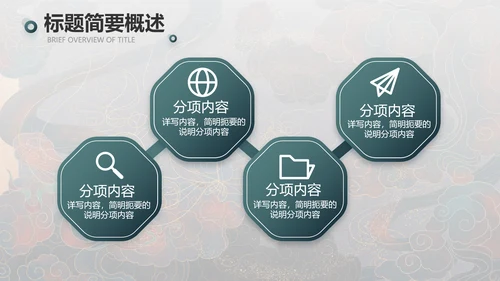 敦煌飞天国潮风工作总结动态PPT