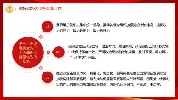 二十届中央纪委二次全会公报党政风党课PPT模板