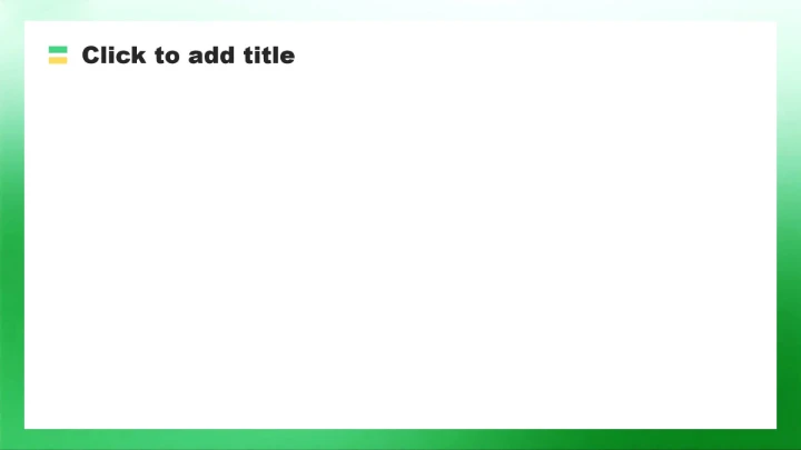 绿色商务风大学生就业发展报告PPT主题模板