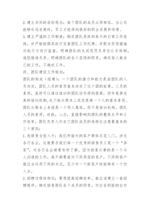 专业管理团队建设方案.docx