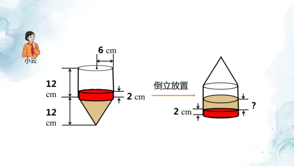 人教版六年级数学下册圆锥的体积练习课教学课件