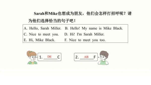 Unit 1 Making friends  Part A 第一课时课件（共24张PPT）