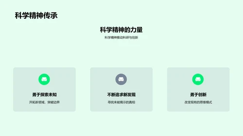 科学家的重要性PPT模板