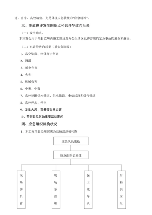 广西水利电力学院专项项目应急全新预案应急全新预案.docx