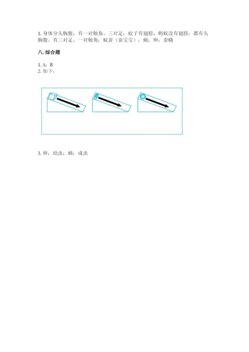 教科版科学三年级下册期末测试卷含完整答案（历年真题）.docx