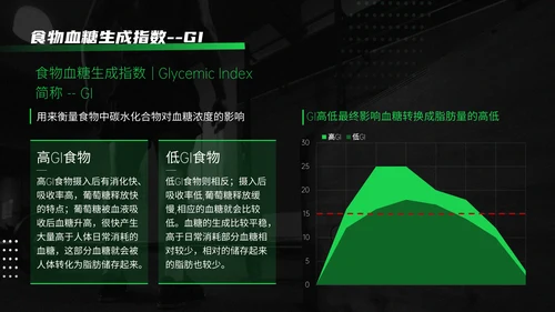 黑绿色运动健身知识科普通用PPT模板