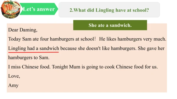 Module 3 Unit 2 Sam ate four hamburgers 课件(共31张PPT