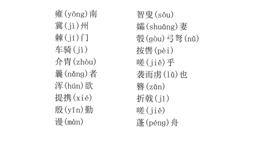 第六单元复习课件（同步课件）-2023-2024学年八年级语文上册同步精品课堂(共30张PPT)