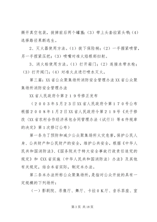 公众聚集场所消防安全提示精编.docx