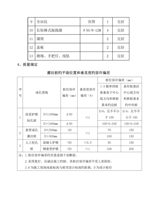 基础旋挖桩综合施工专题方案.docx