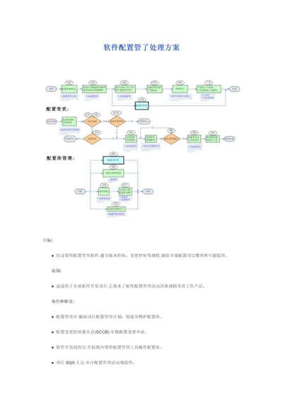 软件配置管理解决专项方案.docx