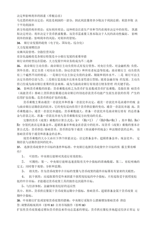 精品金融学集合